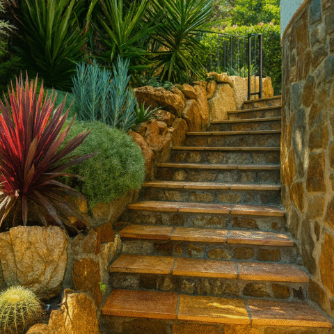 ChatGPT Image 27 de set. del 2025, 09_58_12 Jardín mediterráneo realizado por Jardinería Palamós