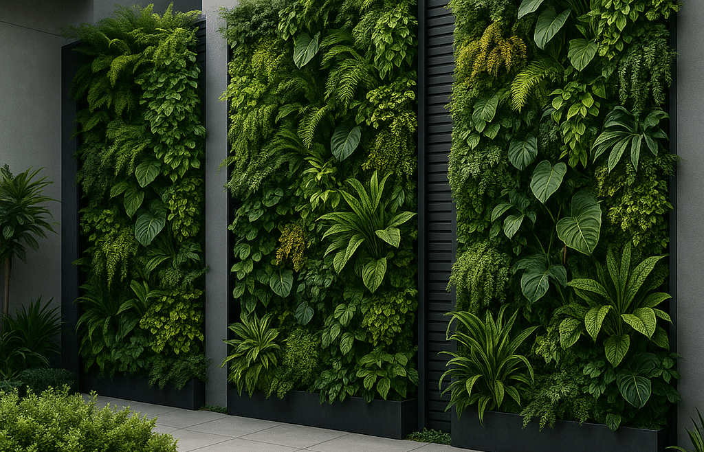 Muros verdes y decoracion vertical